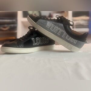 Louis Vuitton Luxembourg Sneakers (Black & Grey)